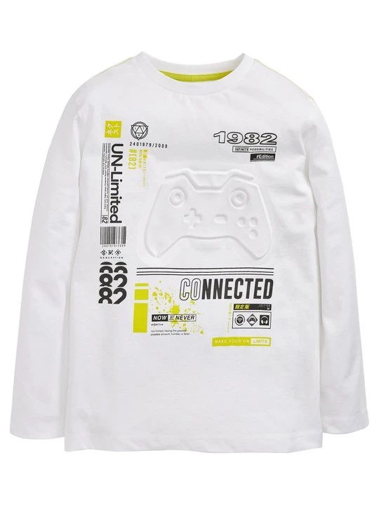 Foto van product Longsleeve Next wit