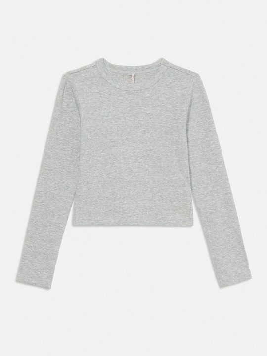 Foto van product Longsleeve ONLY GIRLS lichtgrijs gemêleerd