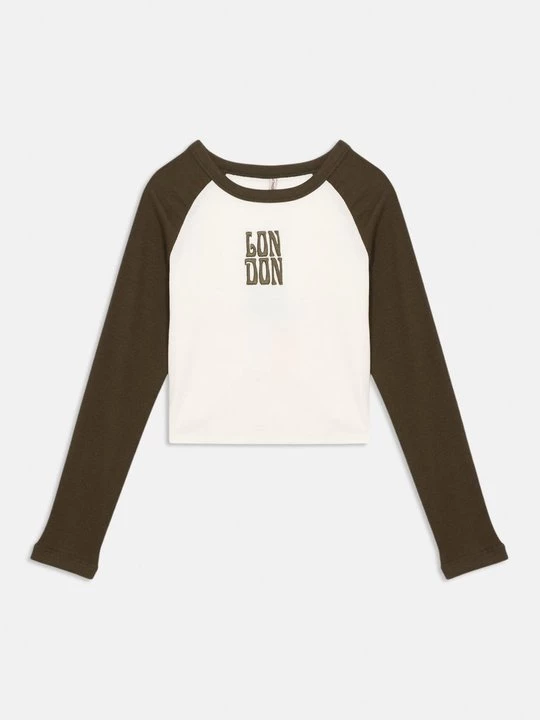 Foto van product Longsleeve ONLY GIRLS olijfgroen