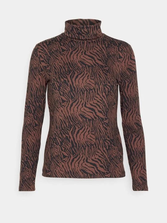 Foto van product Longsleeve Pieces bruin