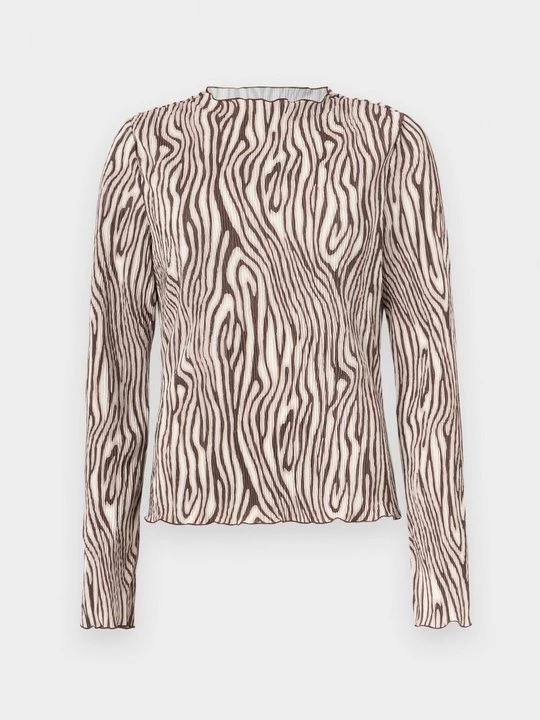 Foto van product Longsleeve Pieces bruin