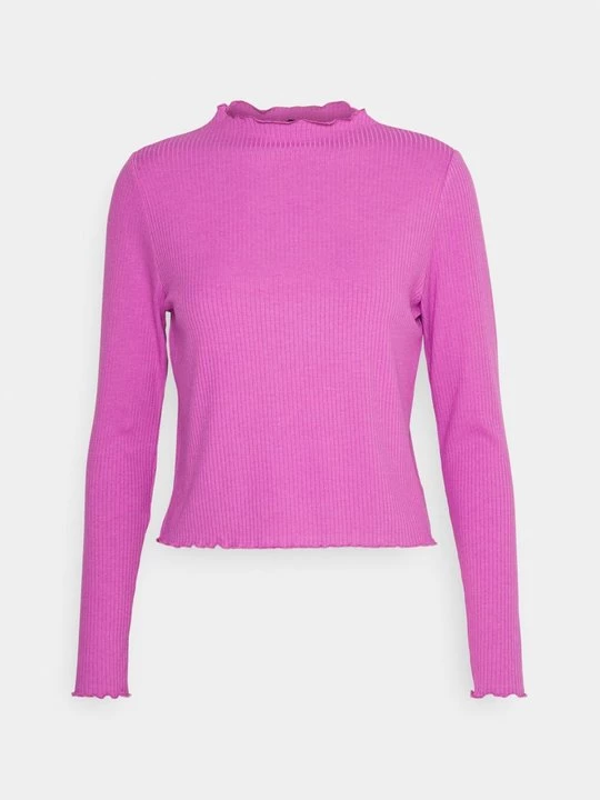 Foto van product Longsleeve Pieces donkerroze
