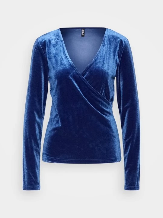 Foto van product Longsleeve Pieces koningsblauw