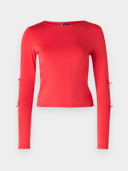 Foto van product Longsleeve Pieces rood