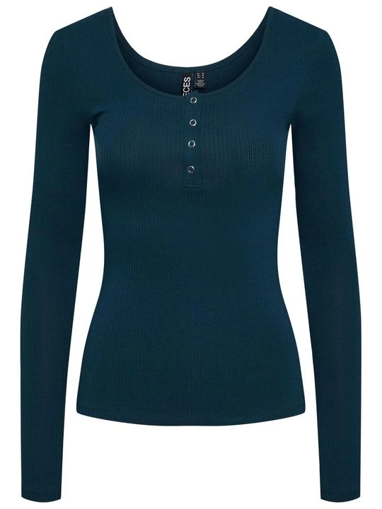 Foto van product Longsleeve Pieces turquoise