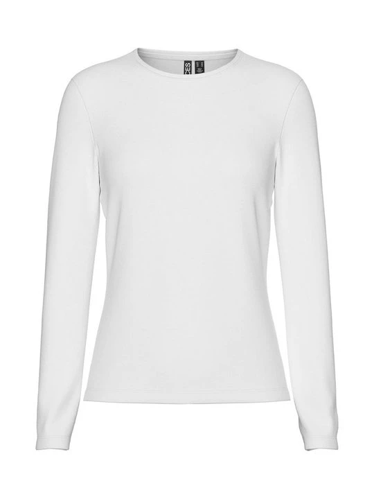 Foto van product Longsleeve Pieces wit