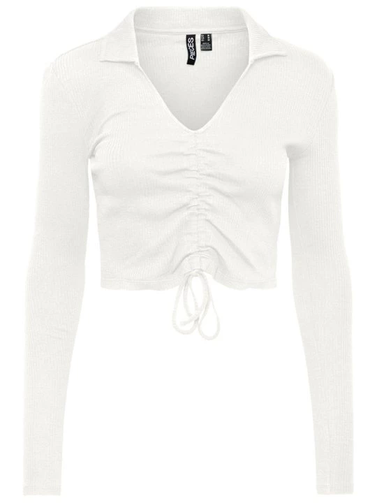 Foto van product Longsleeve Pieces wit