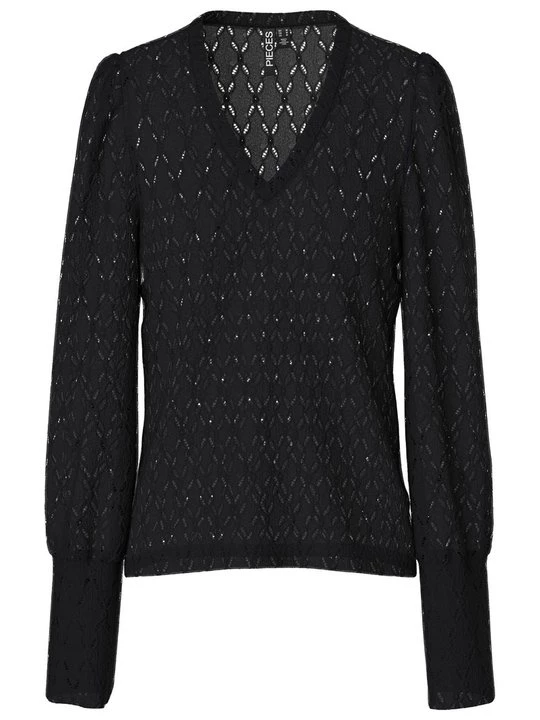 Foto van product Longsleeve Pieces zwart