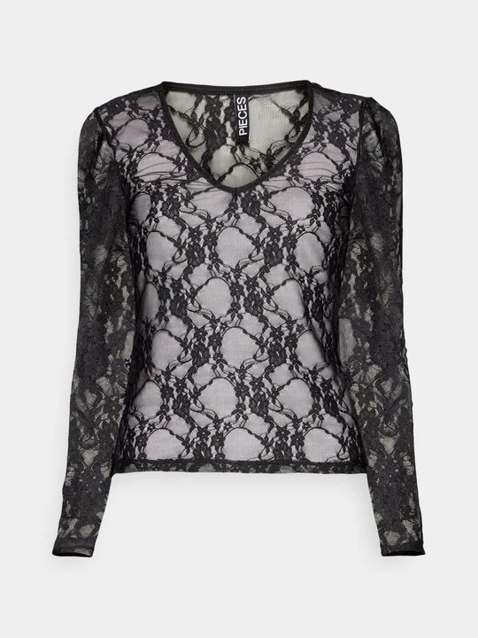 Foto van product Longsleeve Pieces zwart