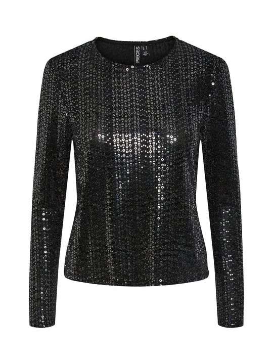 Foto van product Longsleeve Pieces zwart