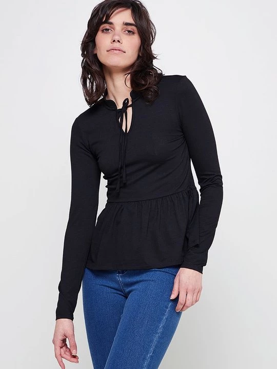 Foto van product Longsleeve Pieces zwart