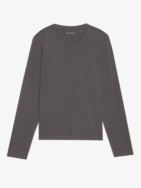Foto van product Longsleeve Pier One By Zalando donkergrijs