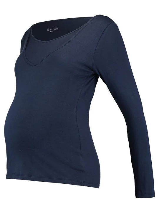 Foto van product Longsleeve Pomkin donkerblauw