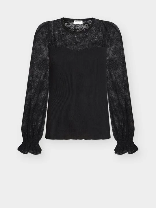 Foto van product Longsleeve Rosemunde zwart