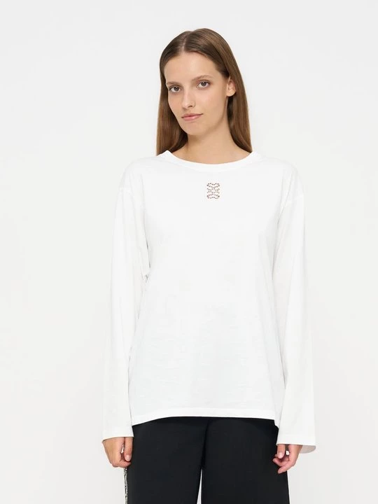 Foto van product Longsleeve Sandro wit