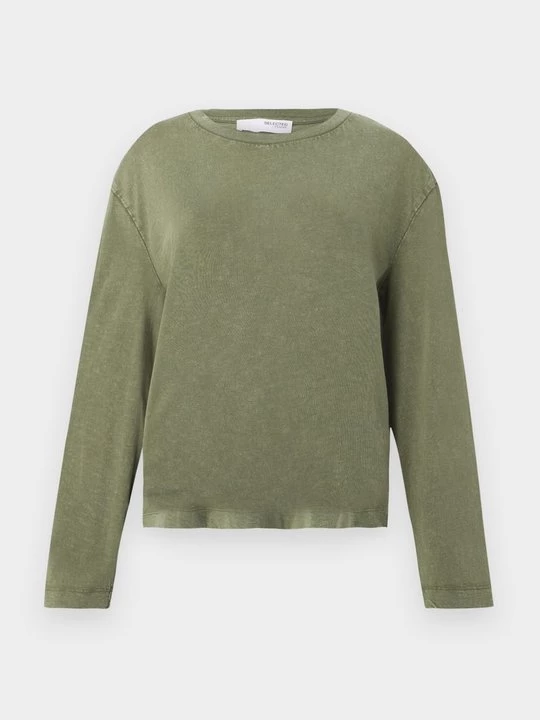 Foto van product Longsleeve Selected groen