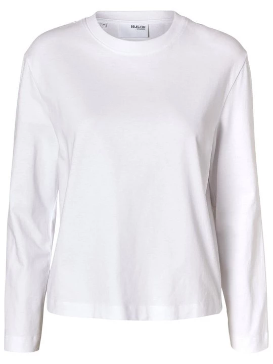 Foto van product Longsleeve Selected wit