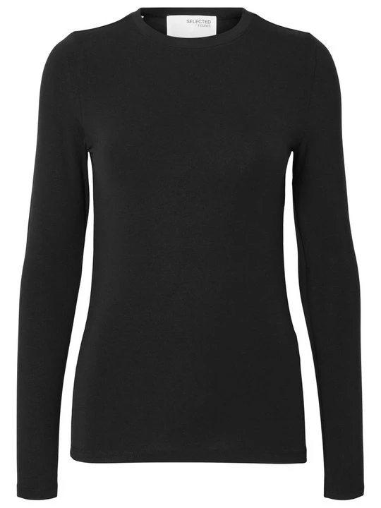 Foto van product Longsleeve Selected zwart