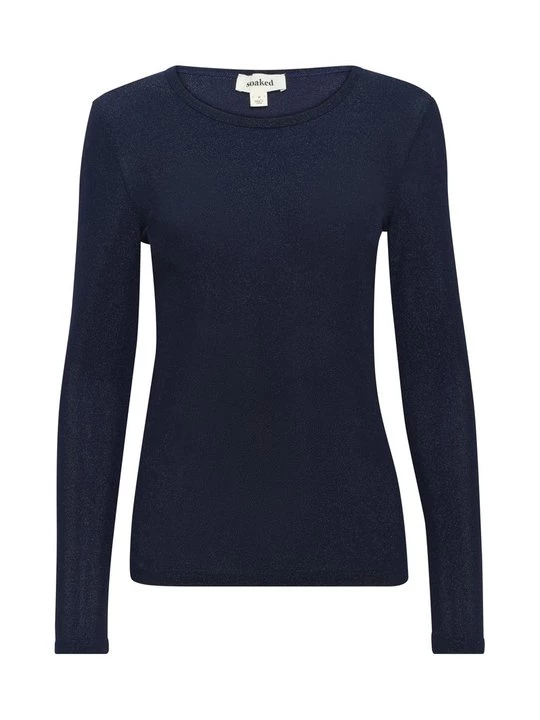 Foto van product Longsleeve Soaked in Luxury donkerblauw