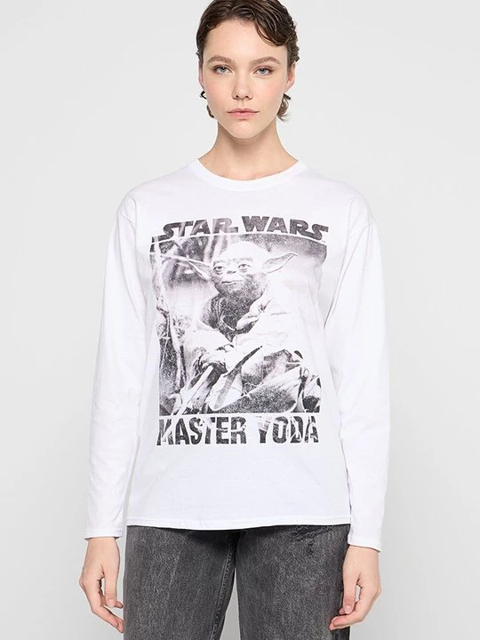 Foto van product Longsleeve Star Wars wit