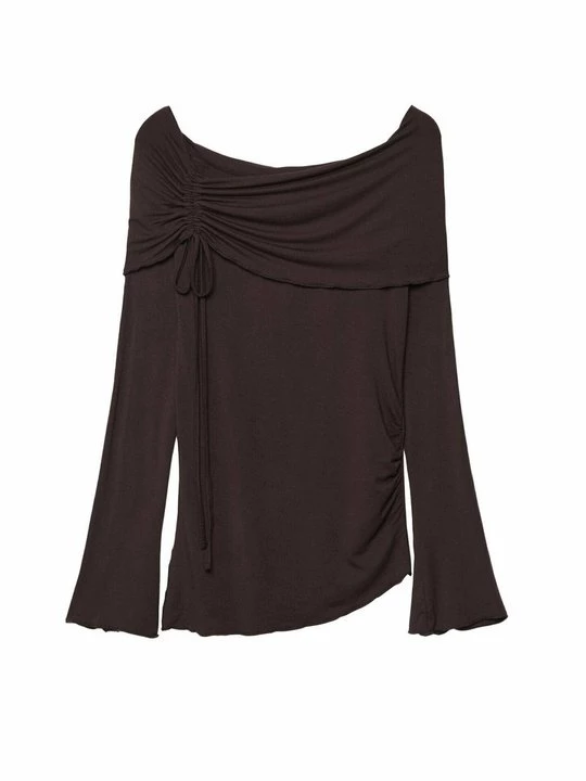 Foto van product Longsleeve Stradivarius bruin
