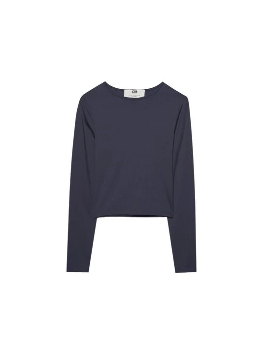 Foto van product Longsleeve Stradivarius donkerblauw