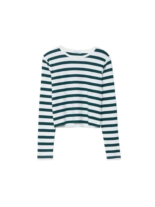 Foto van product Longsleeve Stradivarius groen gemêleerd