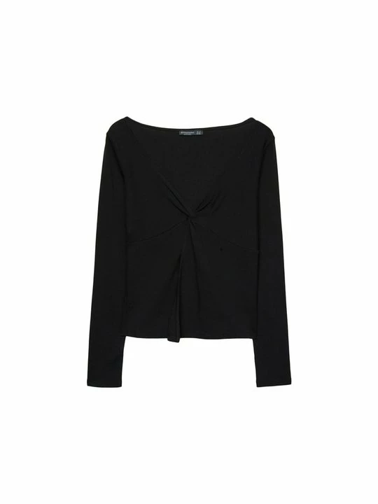 Foto van product Longsleeve Stradivarius zwart