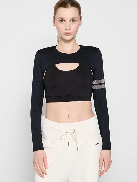 Foto van product Longsleeve Stronger zwart