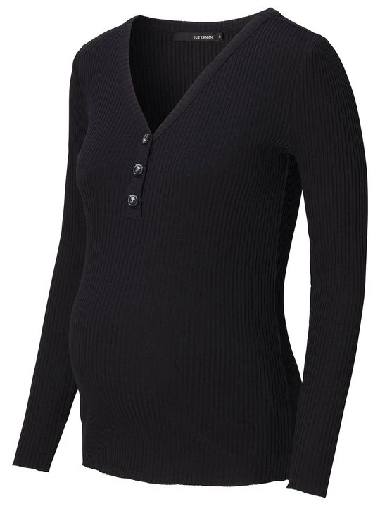 Foto van product Longsleeve Supermom zwart