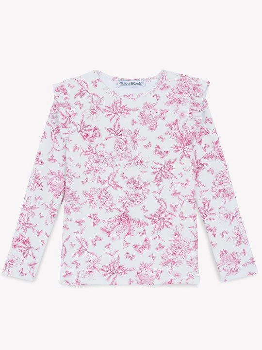 Foto van product Longsleeve TARTINE ET CHOCOLAT donkerroze