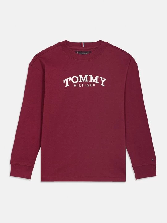 Foto van product Longsleeve Tommy Hilfiger bordeauxrood