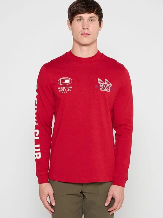 Foto van product Longsleeve Tommy Hilfiger rood