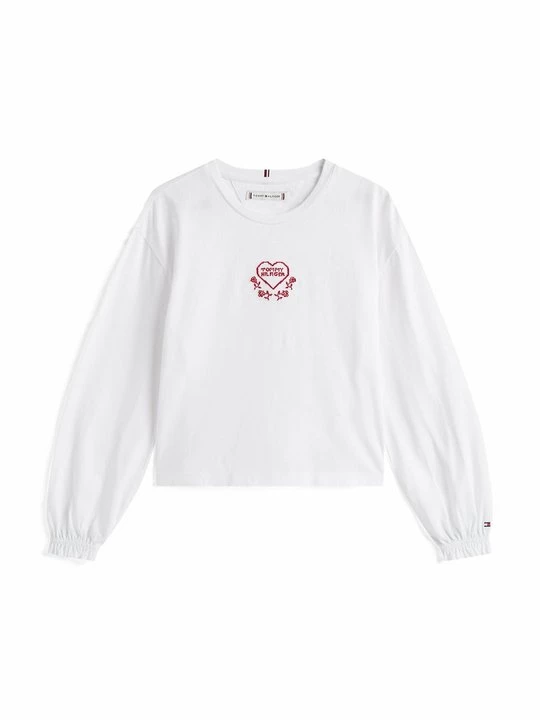 Foto van product Longsleeve Tommy Hilfiger wit