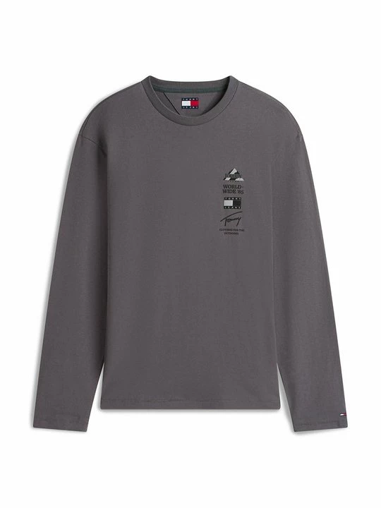 Foto van product Longsleeve Tommy Jeans donkergrijs