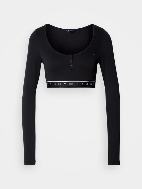 Foto van product Longsleeve Tommy Jeans zwart