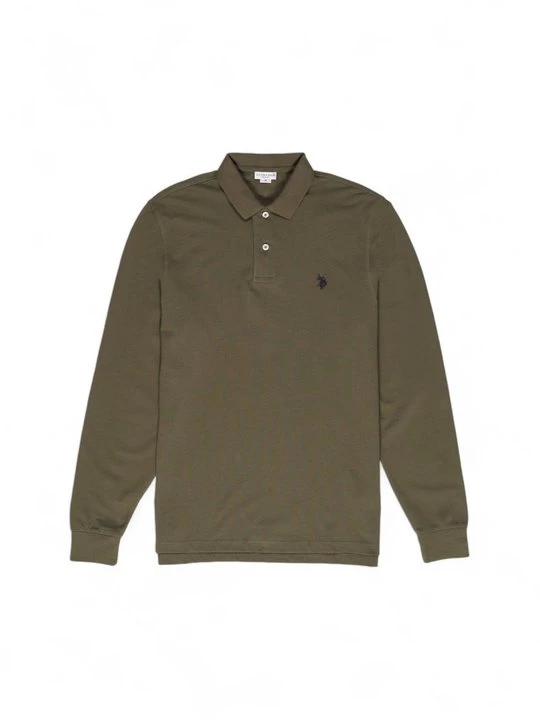 Foto van product Longsleeve U.S. POLO ASSN. olijfgroen