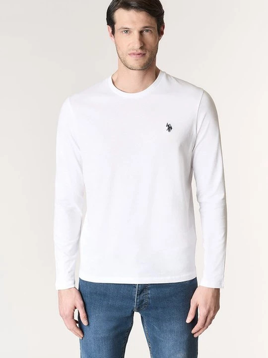 Foto van product Longsleeve U.S. POLO ASSN. wit