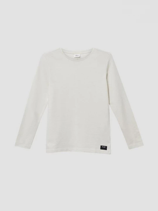 Foto van product Longsleeve van gestructureerde jersey s.Oliver grijs
