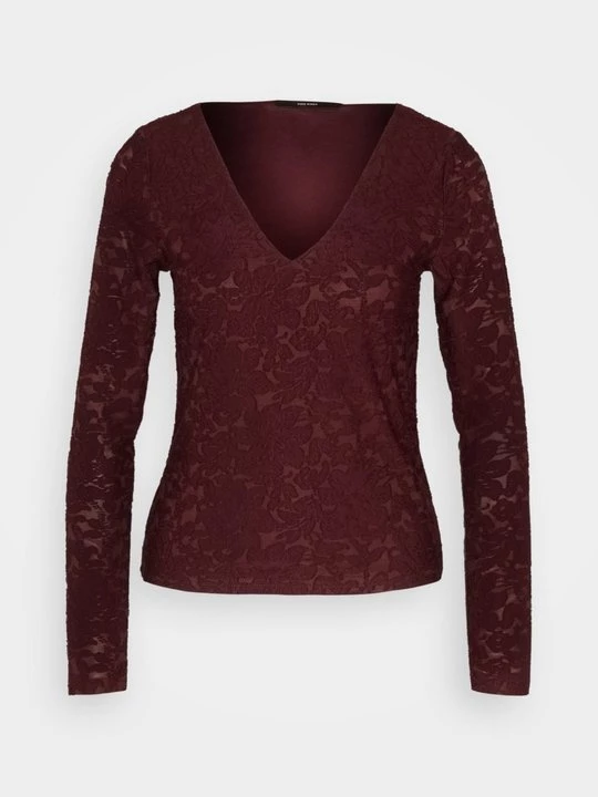 Foto van product Longsleeve Vero Moda bordeauxrood