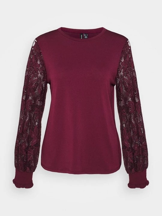 Foto van product Longsleeve Vero Moda bordeauxrood