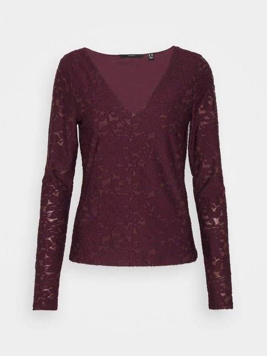 Foto van product Longsleeve Vero Moda bordeauxrood