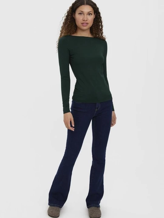 Foto van product Longsleeve Vero Moda donkergroen