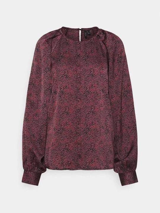 Foto van product Longsleeve Vero Moda donkerrood
