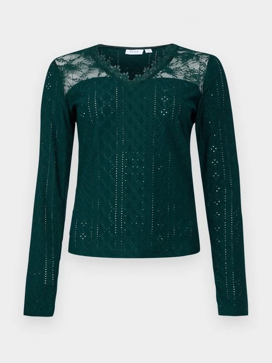 Foto van product Longsleeve Vila donkergroen