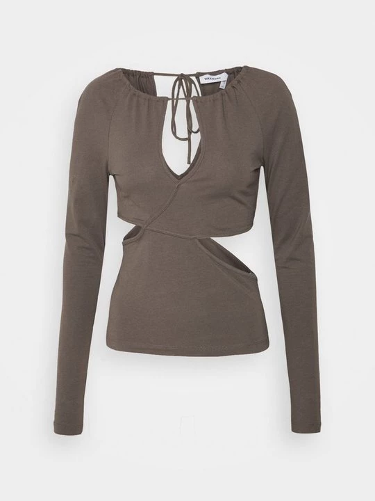Foto van product Longsleeve Weekday bruin