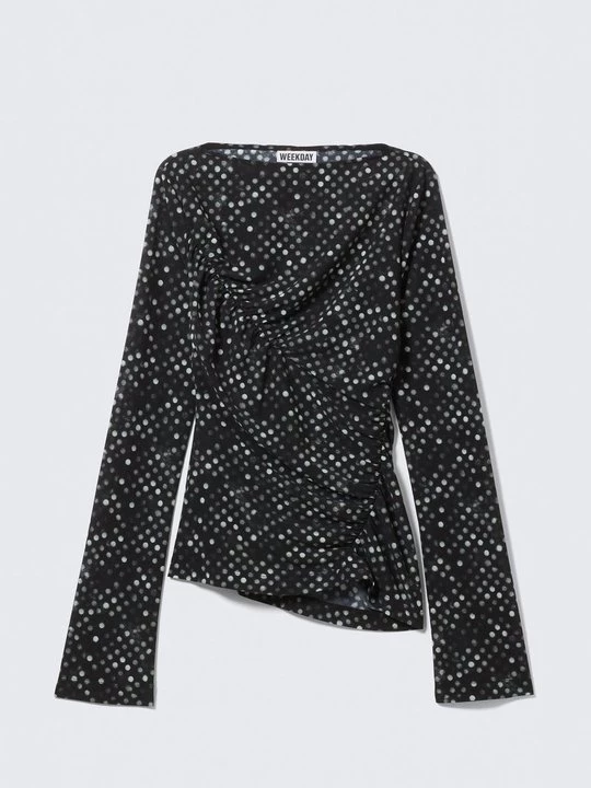 Foto van product Longsleeve Weekday grijs