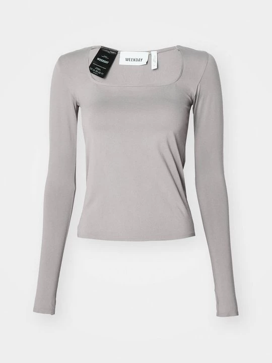Foto van product Longsleeve Weekday grijs