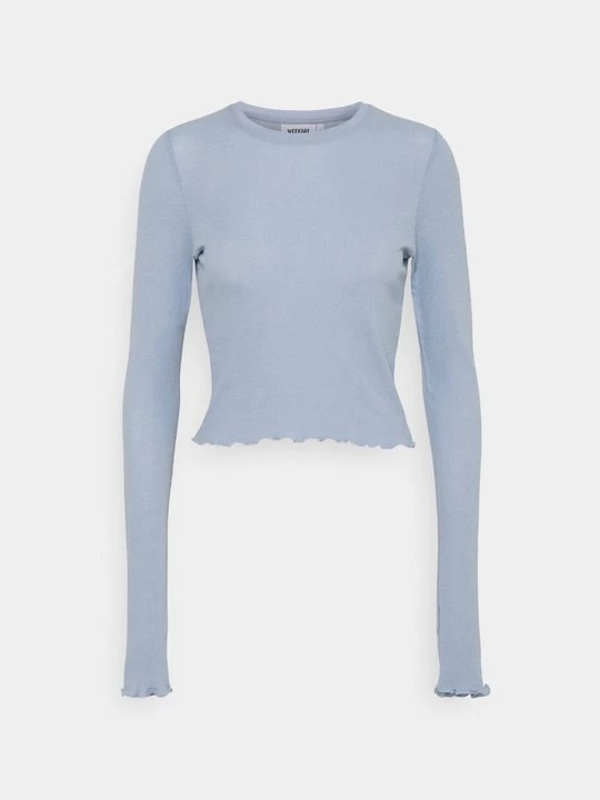 Foto van product Longsleeve Weekday lichtblauw