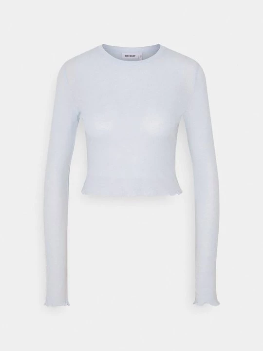 Foto van product Longsleeve Weekday lichtblauw